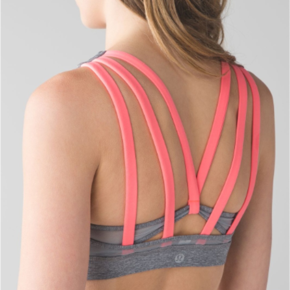Lululemon Energy Bra Exhale Heathered